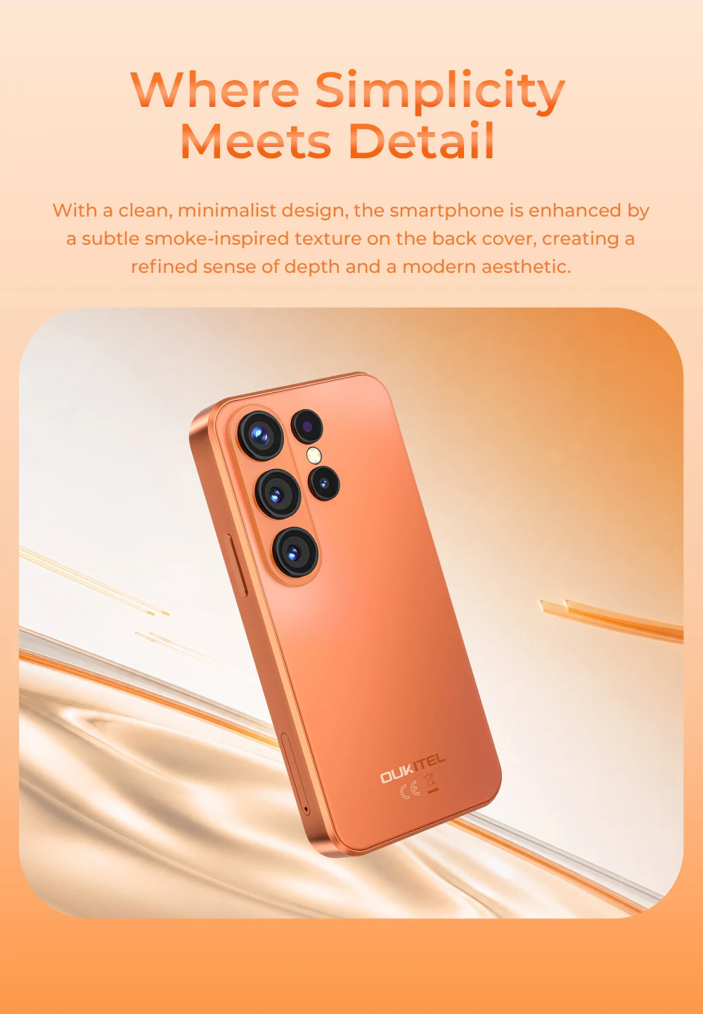 OUKITEL C26 Mini Smartphone, Ultra Compact 4" Mini Display, Up to 12GB RAM (3+9) +32GB ROM, Massive 2300mAh Battery, Android 16, Gemini AI, Small Pocket Mini Mobile Phone, Stay Light Stay Connected