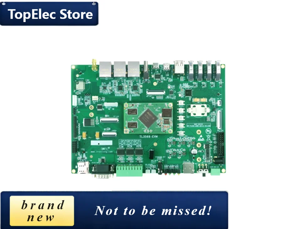 TopElec Chuanlon Rockc RK3568J Industrial Development Board: Domestic ARM Quad-Core A55, Android