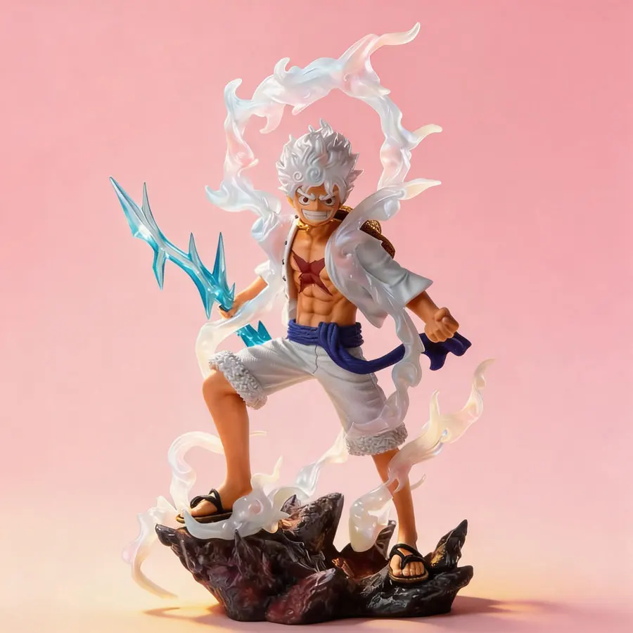 

Anime Figure Luffy (Gear Fifth) - One Piece Collectible Model 28cm Desktop Decoration Action Figure