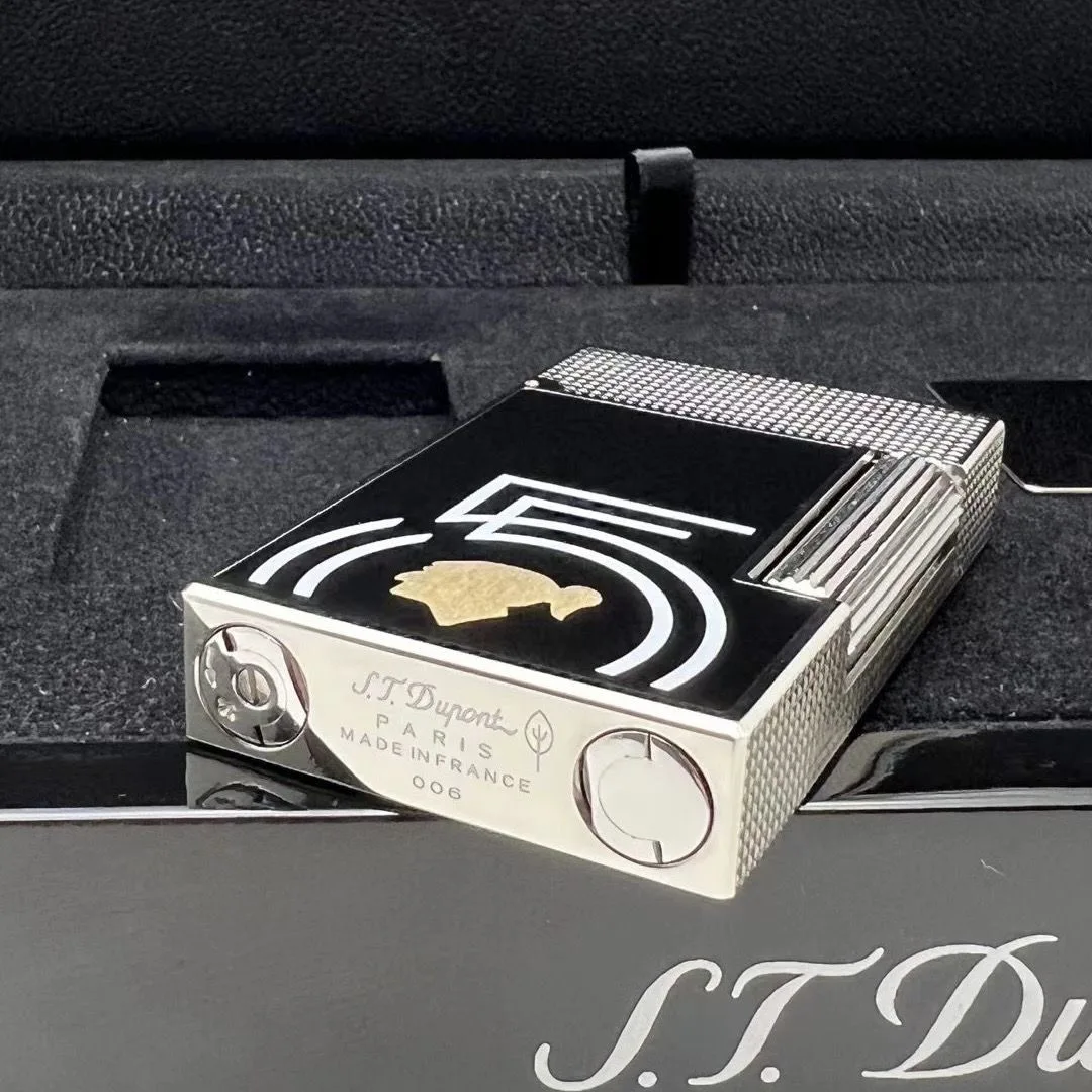 S.T. Dupont L2 55TH ANVRS LIMITED BLACK LACQUER Lighter Collection