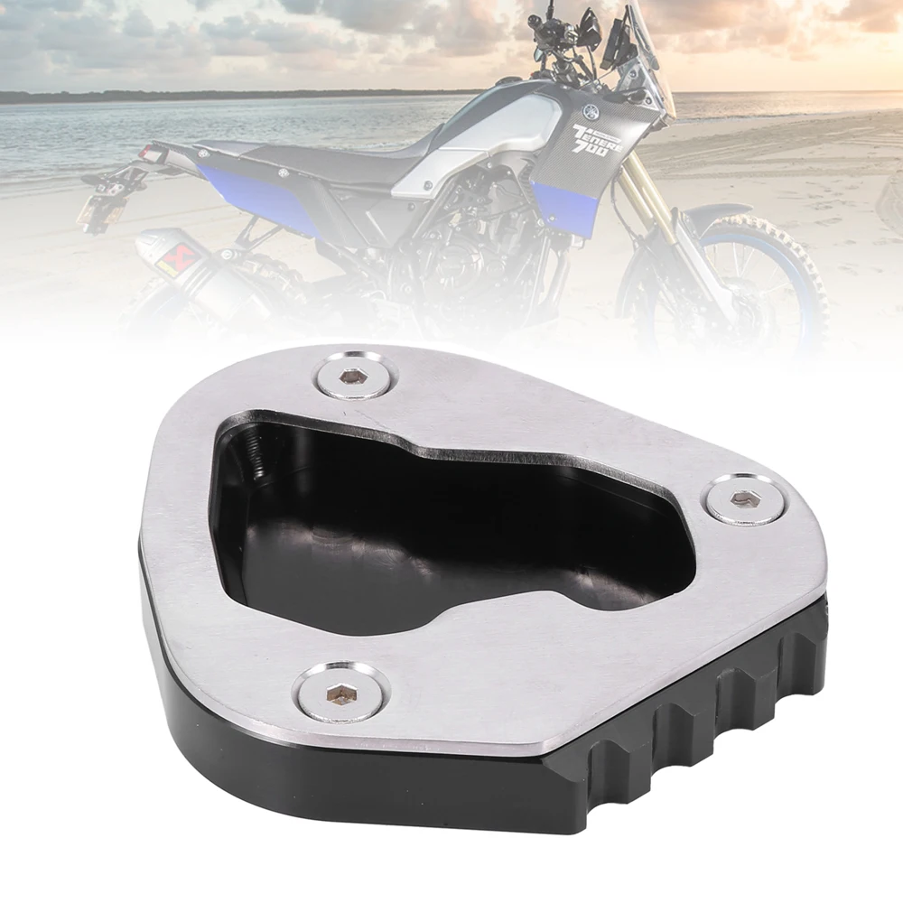 

Kickstand Sidestand Stand Extension Enlarger Pad Fit for Yamaha Tenere 700 Xtz 700 2019 2020 2021