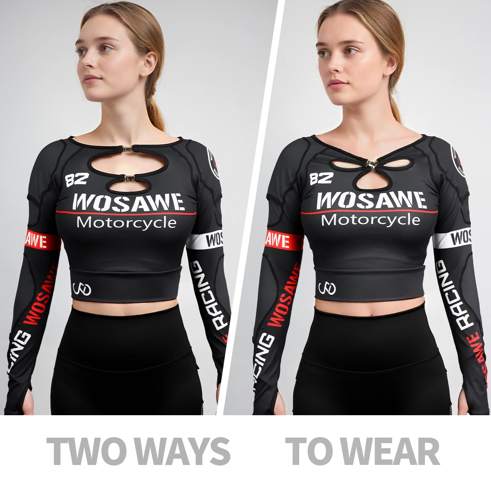 WOSAWE Set Estivo da Donna per - Summer Clothing Motorcycle recensione e prezzo