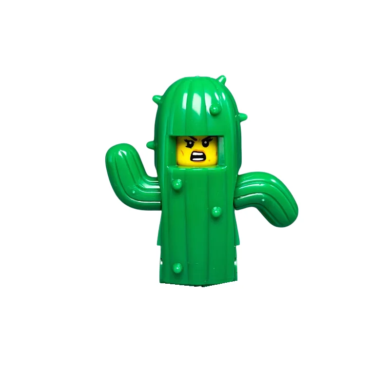 MOC Building Blocks Mini Figures Cactus Coat Desert Plants Camel Accessories Assembly Model Decorative Ornaments Toys Gifts