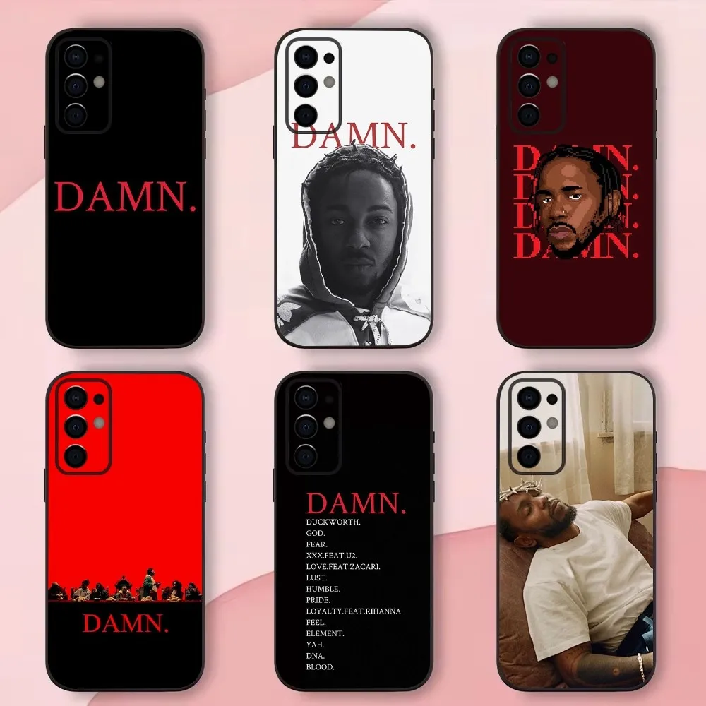 Rapper Kendrick L-Lamar Phone Case For Samsung S24,S21,S22,S23,S30,Ultra,S20,Plus,Fe,Lite,Note,10,9,5G Black Soft Shell