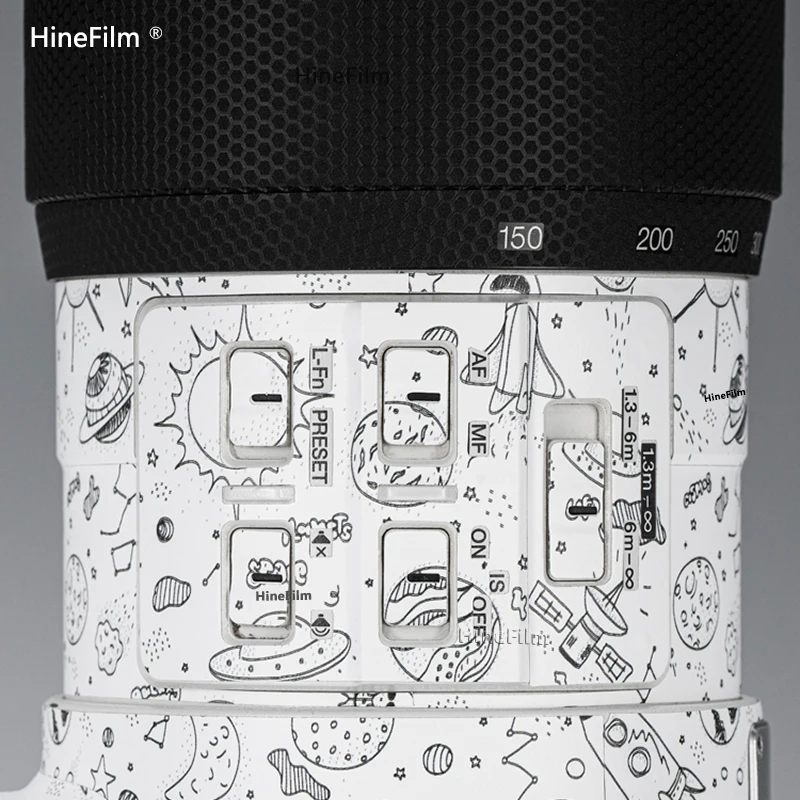 Hinefilm-レンズプロテクターフィルム,プレミアムレンズステッカー,150-400,f4.5,150-400