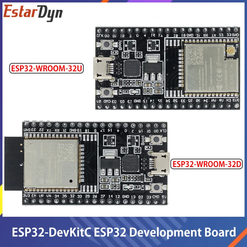 ESP32-DevKitC Core Board ESP32 Development Board ESP32-WROOM-32D ESP32-WROOM-32U WIFI+Bluetooth IoT NodeMCU-32