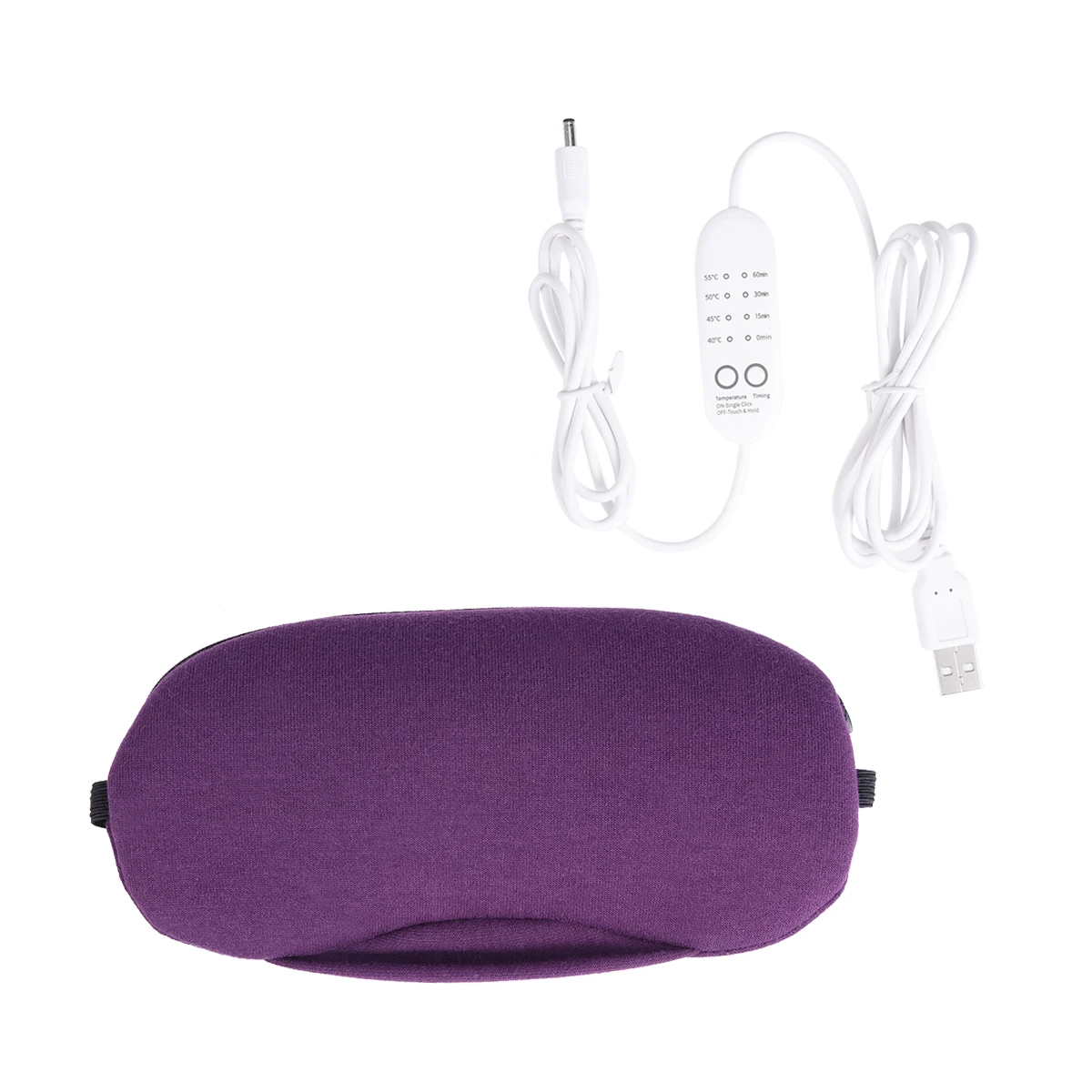 

Usb Steam Mask Pcs Gray Hot Compress For Insomnia Dry Fatigue Relief Sleep Aid Eye Cover Blindfold