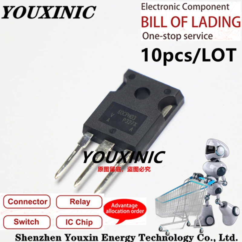 YOUXINIC  100% new imported original  VS-60CPH03PBF 60CPH03PBF 60CPH03  TO-247   TO-247 fast recovery diode 60A