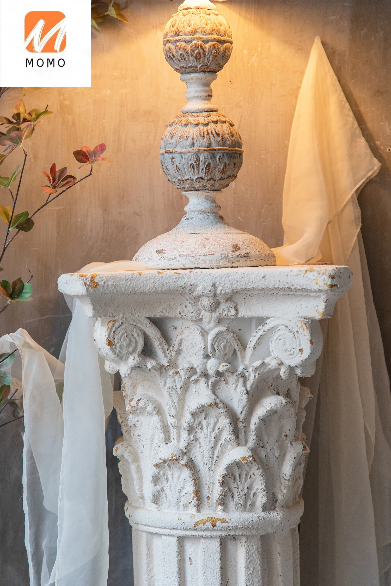 Large Interior Decoration Wedding Background Props Greek Stone Column Resin Decoration Home