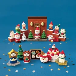 Christmas Resin Ornaments Home Scenes Trendy Toys Figurines Decorations ZAKKA Dolls Cats 2024 Small Ornaments