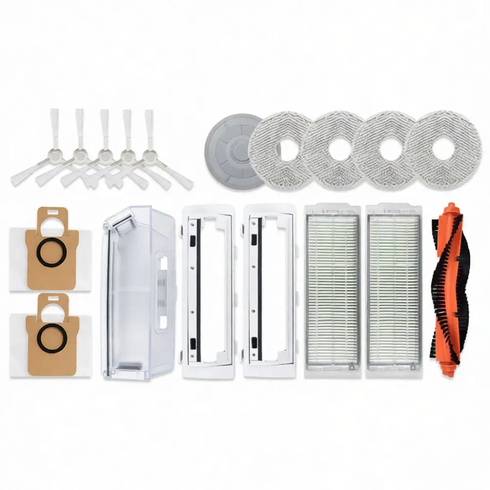 Complete Replacement Parts Set For Mijia M30 Pro C107 Robot Vacuum Main Brush Side Brush Hepa Filter Mop Dust Bag Supplies