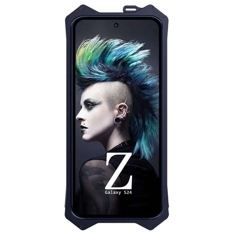Powerful Metal Case For Samsung Galaxy S22 S23 S25 Ultra S24 S21 FE S24 S22 S21 A15 A24 A25 Armor Aluminum Bumper Shockproof