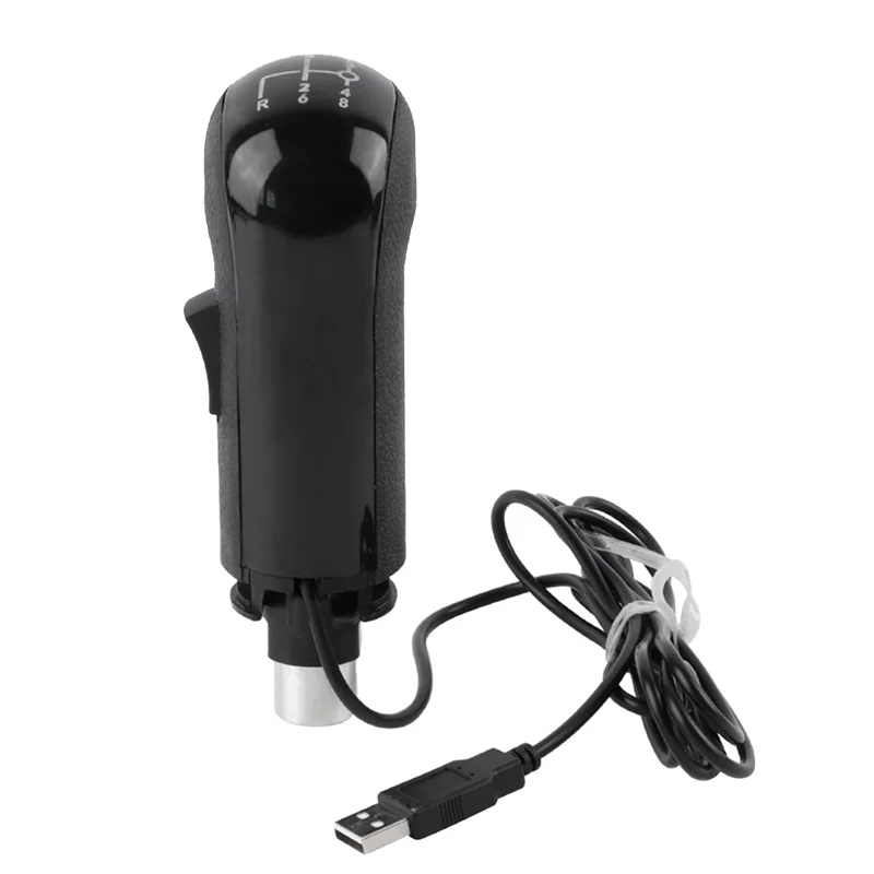

AU34-USB Gearshift Knob For-Logitech G923 G29 G27 G25 TH8A For ETS2&ATS Euro Truck High Low Gear Simulator Shifter Simulators Ki