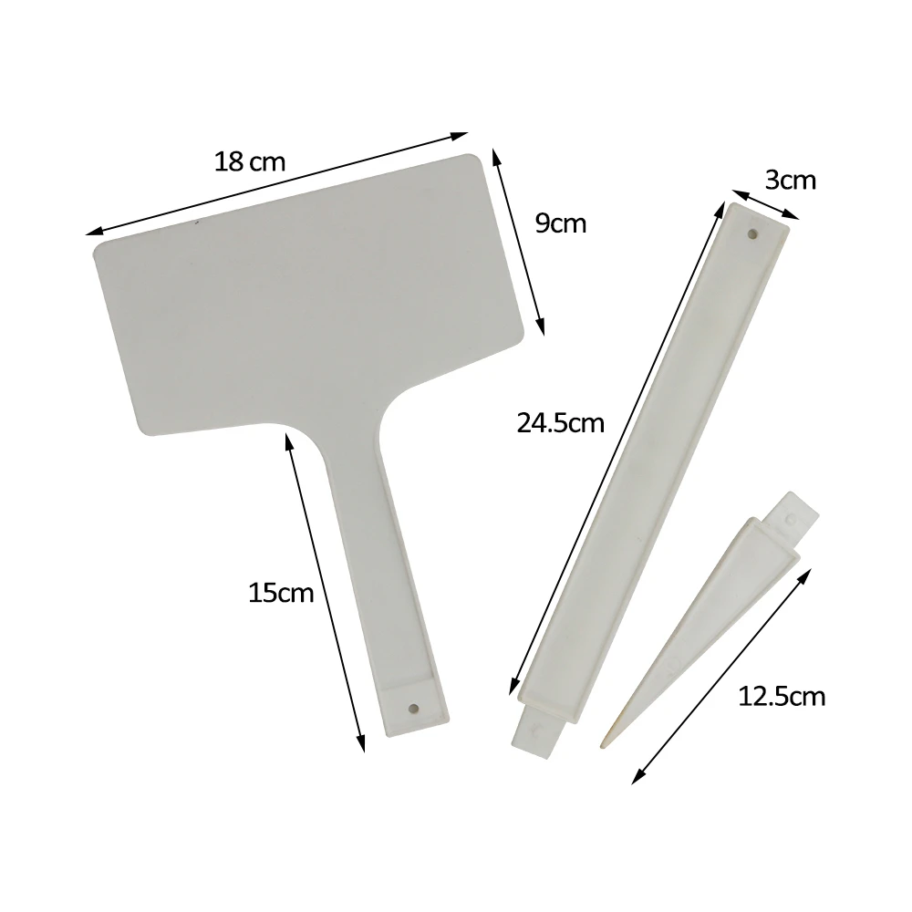 Penanda Tanaman Label Besar Label Tanaman Kebun Label Pot Bunga Label Tanaman Miring Label Plastik Tag Bunga