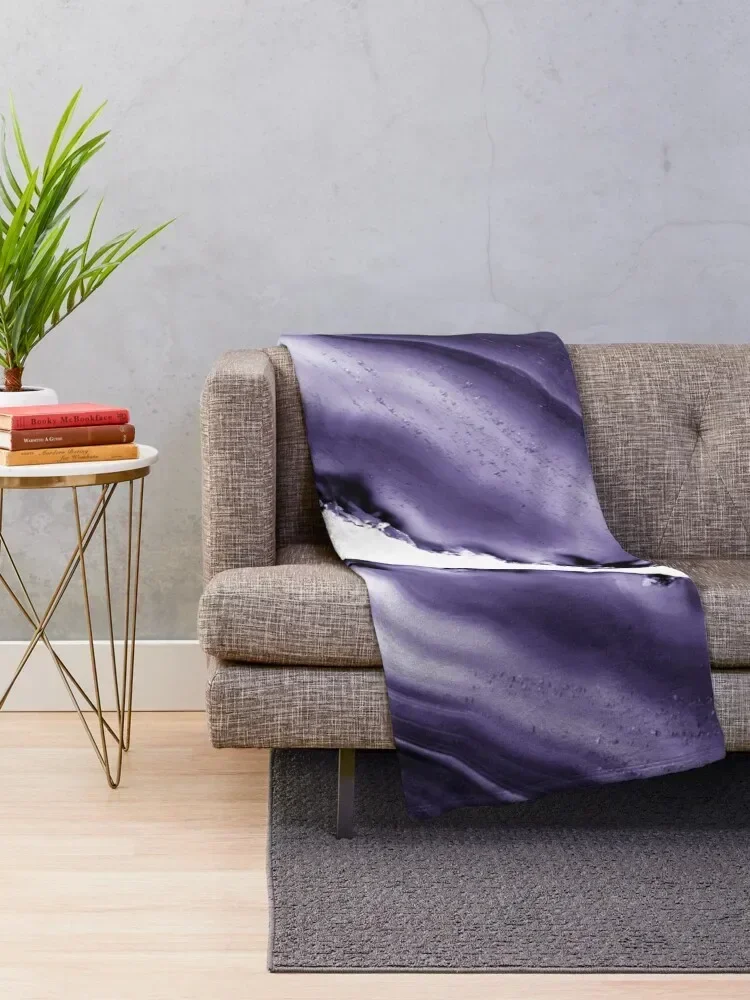 Ultra Violet Agate #3 #gem #decor #art Throw Blanket wednesday Plush Kid'S Blankets