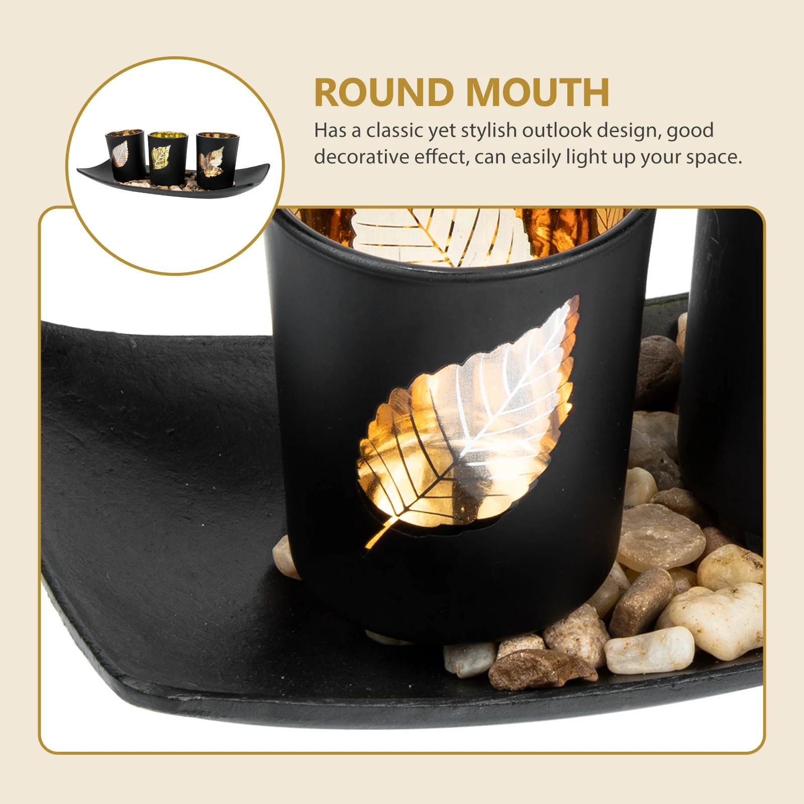 

1Set Glass Holder Classic Elegant Candlestick Decorative Stand for Wedding Dinner Party Home Decoration