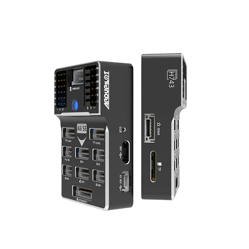 

1 компл. Pixhawk PIX APM контроллер полета процессор STM32H743 датчик IST8310 DPS310 для многороторного/фиксированного крыла радиоуправляемого дрона
