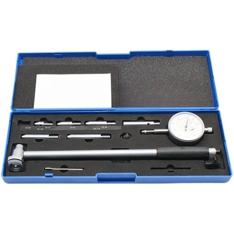 Spring Type 4-6mm 3-4mm 6-10mmHole Diameter Dial Indicator Accuracy 0.01mm Micron Dial Bore Gauge