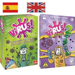 Tranjis Games - Virus! -Card game-the most contagious game. Spanish edition. + 8 years