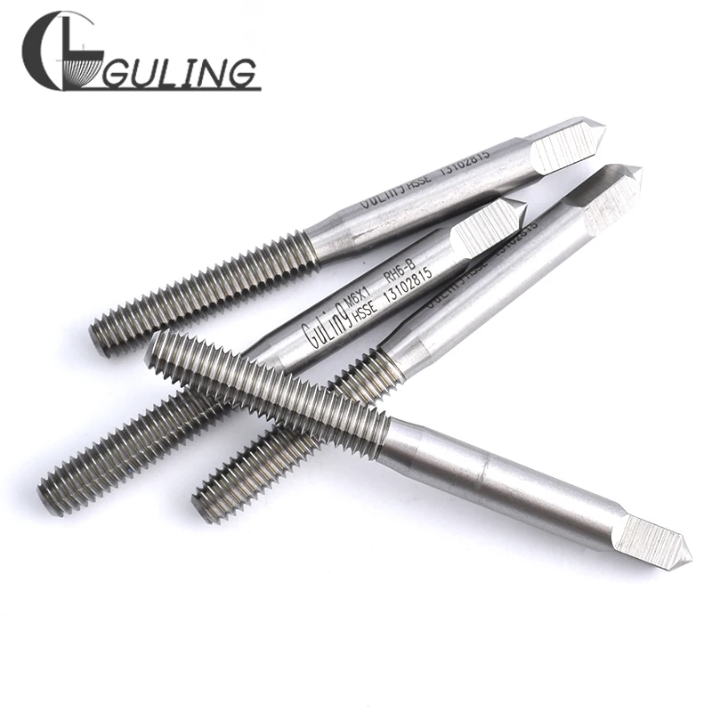 GULING HSSE-M42 JIS القياسية لفة تشكيل الحنفية M0.5 M0.6 M2 M3 M4 M5 M6 M7 M8 M9 M10 M11 M12 M14 M16 آلة المسمار الموضوع الصنابير