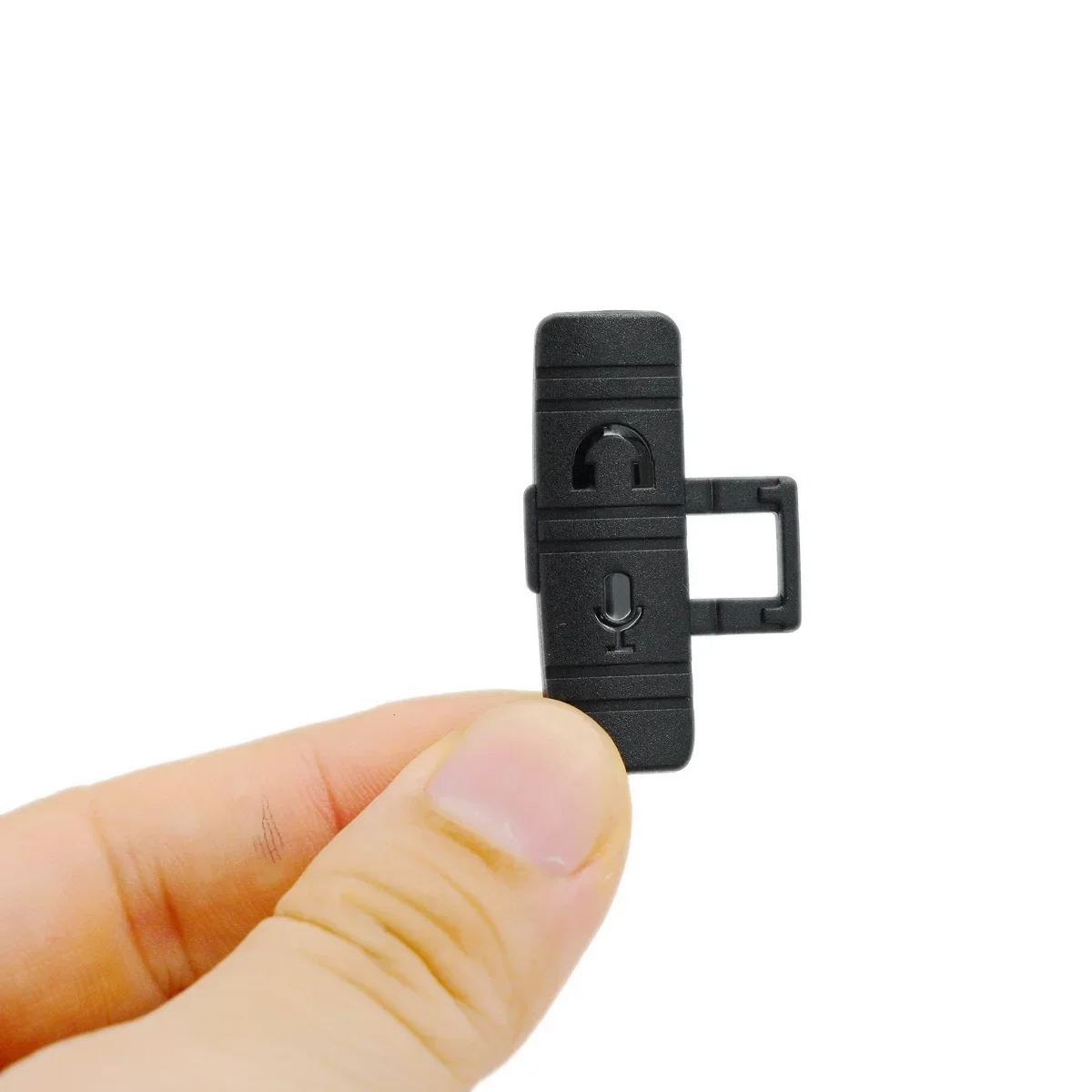 Anytone Headphone Microphone Rubber Dust Cover for AT D878UV II Plus D878s Ham Two Way Radio Mic Plug Accessory