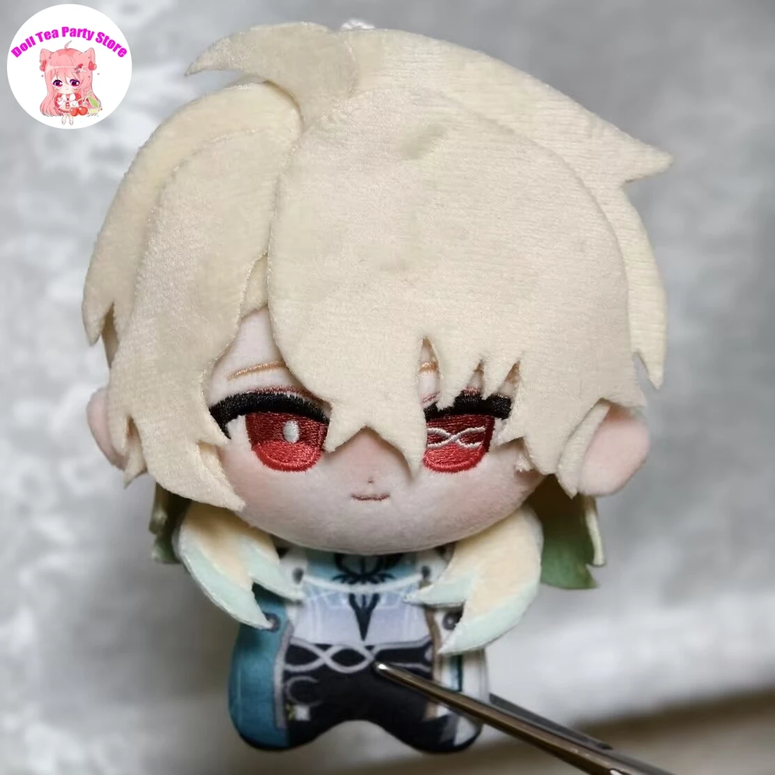 

LUUK HCRSSCN Wuthering Waves 10 см Игровая милая мини-кукла-фигурка, плюшевая игрушка, мягкая игрушка-кукла, брелок, подвеска для рюкзака, подарки