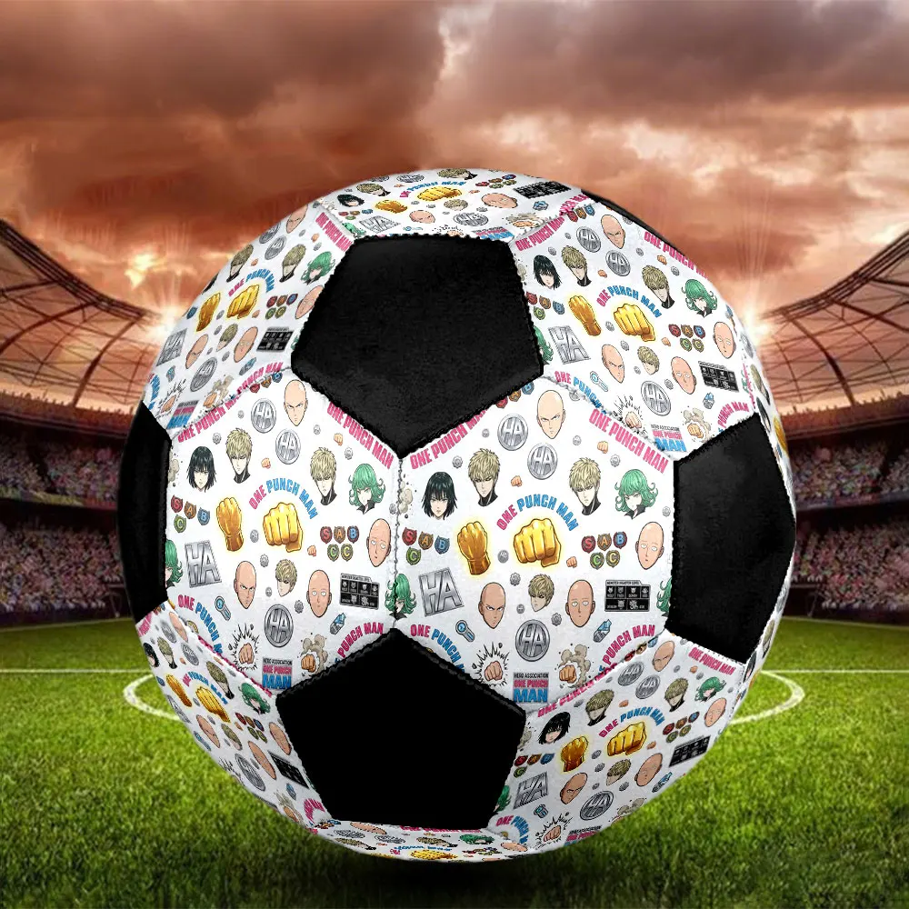 1PC One-Punch Man Football Soccer Ball Size 5 Practice Ball Fashion Team Training Cool Sports Gift HE48 view 4