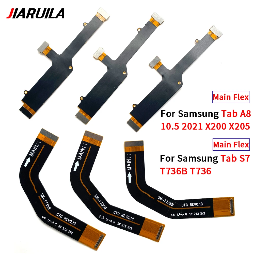 Main FPC LCD Display Connect Mainboard Flex Cable Ribbon For Samsung Tab A7 10.4 2020 T500 T505 A8 10.5 2021 X200 X205 S7 T736 image 3