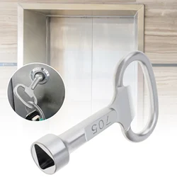 Inside Triangle Key Wrench Multi-function Zinc Alloy Plumber T Style Wrench for Electric Control Cabinet / Tap Water Valve