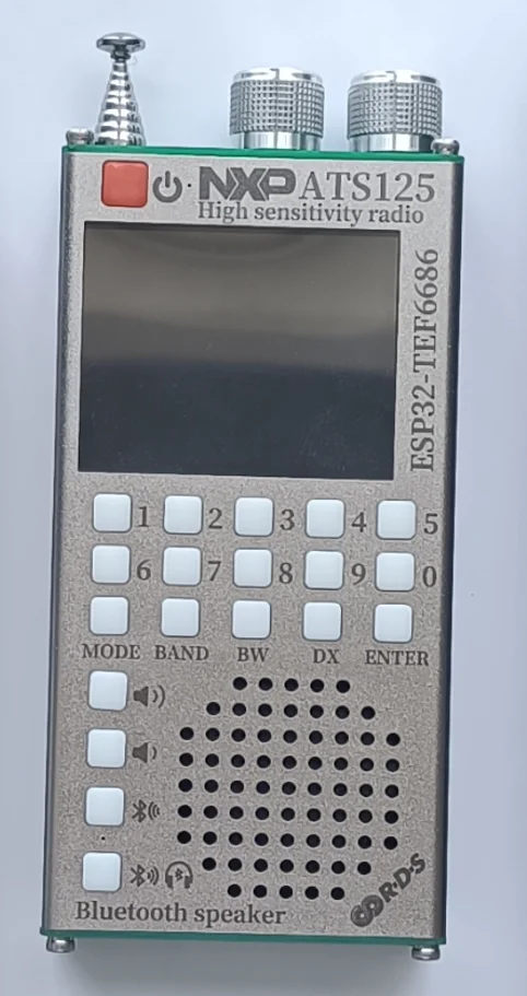 ATC ATS125 Radio Bluetooth multifuncional de alta sensibilidad Actualización FM TEF6686