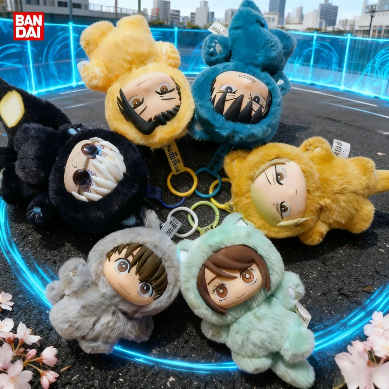 

Jujutsu Kaisen Cat Ear Plush Set - Bandai Anime Collectible Plushies, Kawaii Room Decor Christmas Gift for Anime Lovers