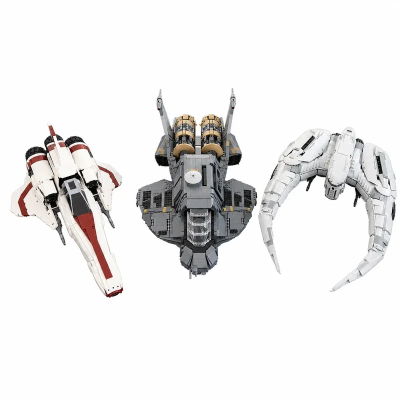 9683PCS MOC Creative Building Star Battle Galactic Viper Raptor Raider Model Blocks DIY Assembly Toy Birthday Gift Bricks Gifts