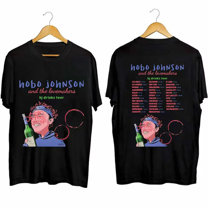 Koszulka Hobo Johnson - Hobo Johnson Drinks Tour 2024