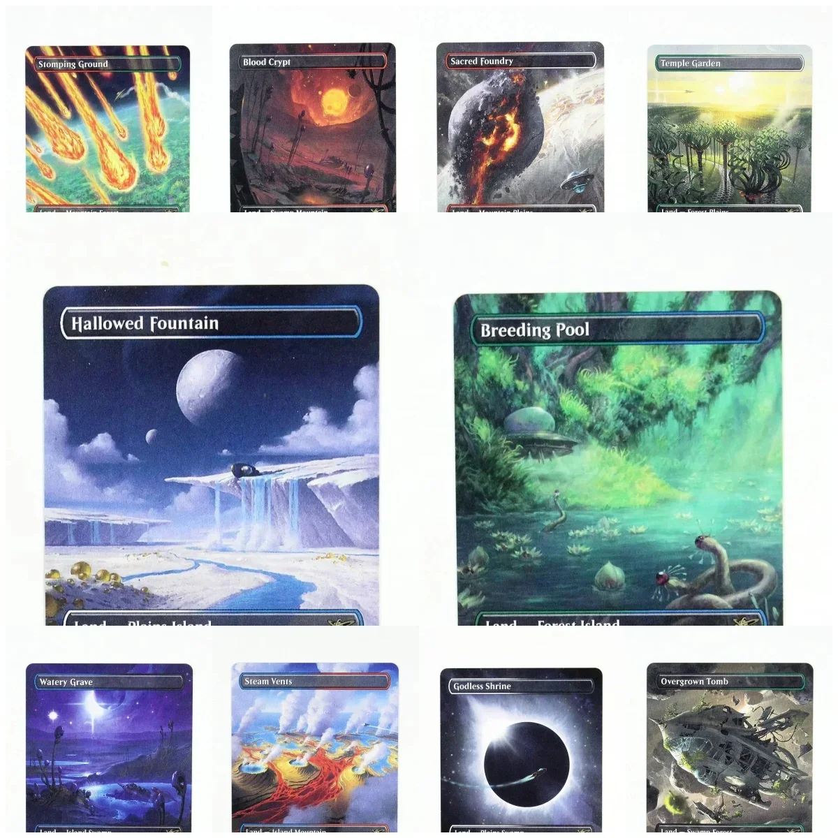 Unfinity (UNF) لعبة Proxys السحرية باللون الأسود عالي الجودة أوراق اللعب الوكيل شفرة الدم ، لوحة تجميع البخار أرواق تداول الألعاب Pr #1