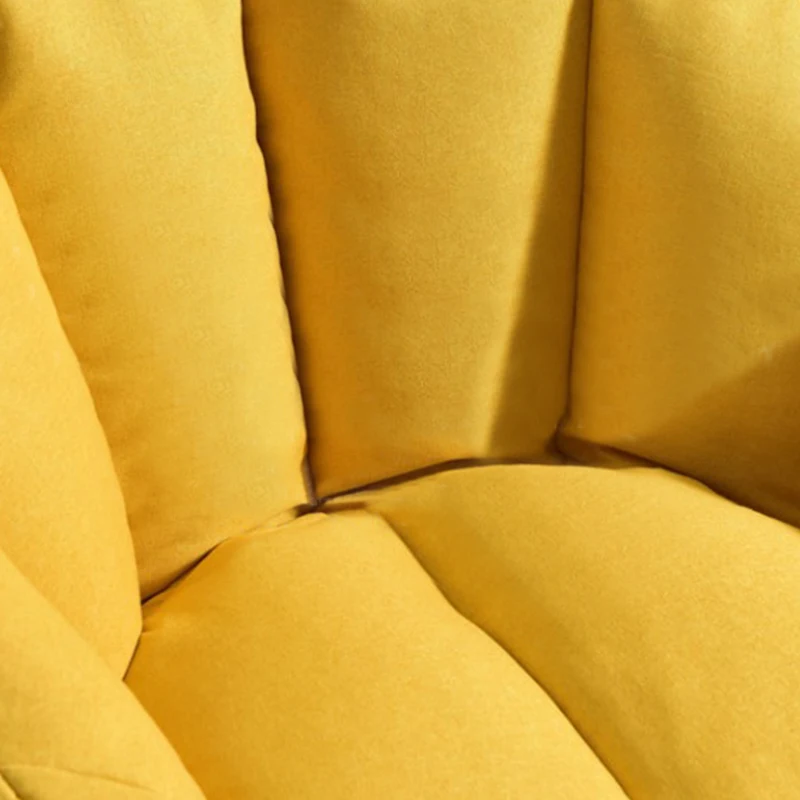 Italian Style Factory Direct Wholesale Yellow Fabric Bean Bag Living Room Kid Bean Bag Sofa Chair