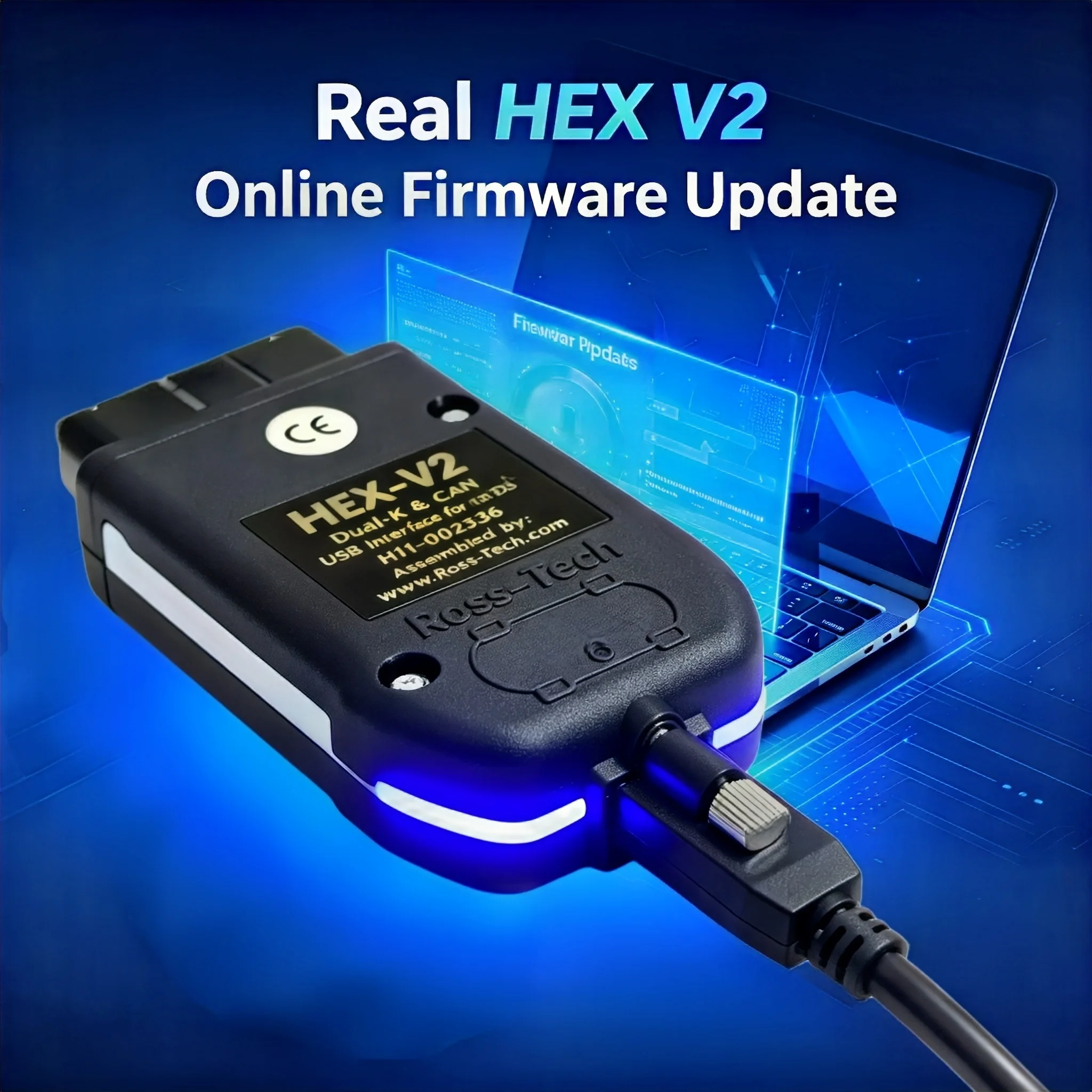 HEX-V2 VAG COM V2 Adapter for VW AUDI Skoda Seat AUTOCOM Multi-Language Free Upgrade Online V26.3 Car VAG Diagnostics ToolS