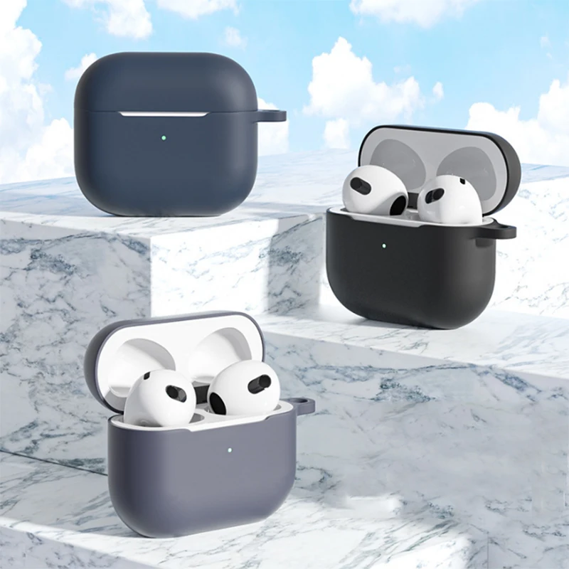 Étui en silicone pour Apple Airpods 3, accessoires pour écouteurs, casque Bluetooth sans fil, housse Airposie 3