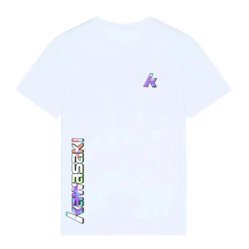 جديد كاواساكي تنفس الثقافية قميص الرياضة Gam دراجة نارية ركوب تي شيرت الصيف فضفاض عادية جولة الرقبة قصيرة الأكمام قميص #2