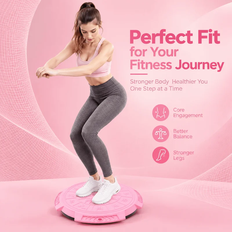 Waist Twisting Disc Reinforced Bottom Thickened Tough Pvc Stable Placement Break Home Gym Waist Abdomen Shaping Twist Exercise