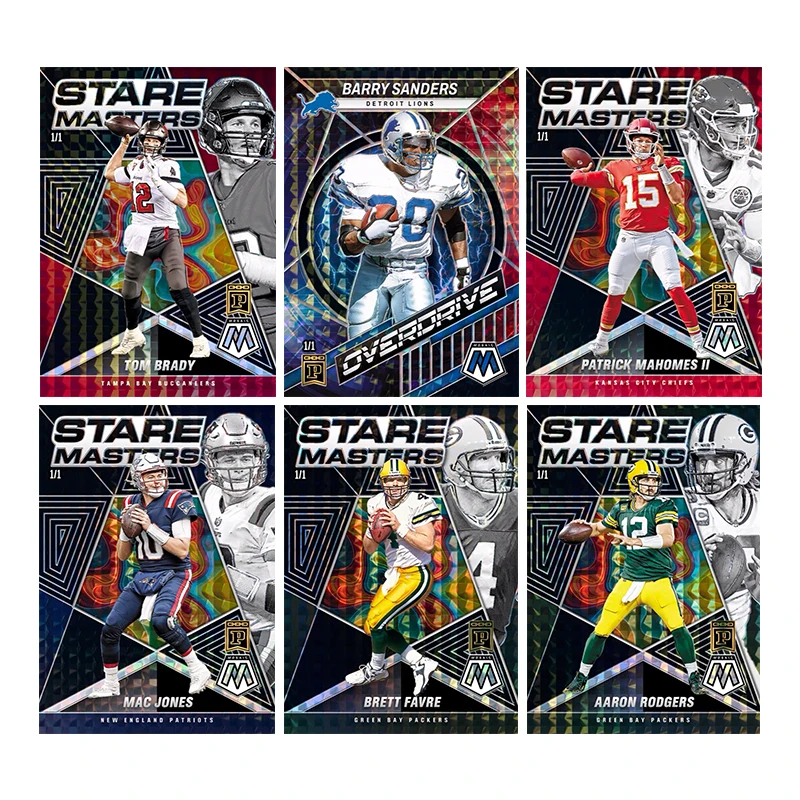 

Diy Homemade Panini Rugby Star Card Tom Brady Barry Sanders Patrick Mahomes Mac Jones Brett Favre Collection Card Toys Gift