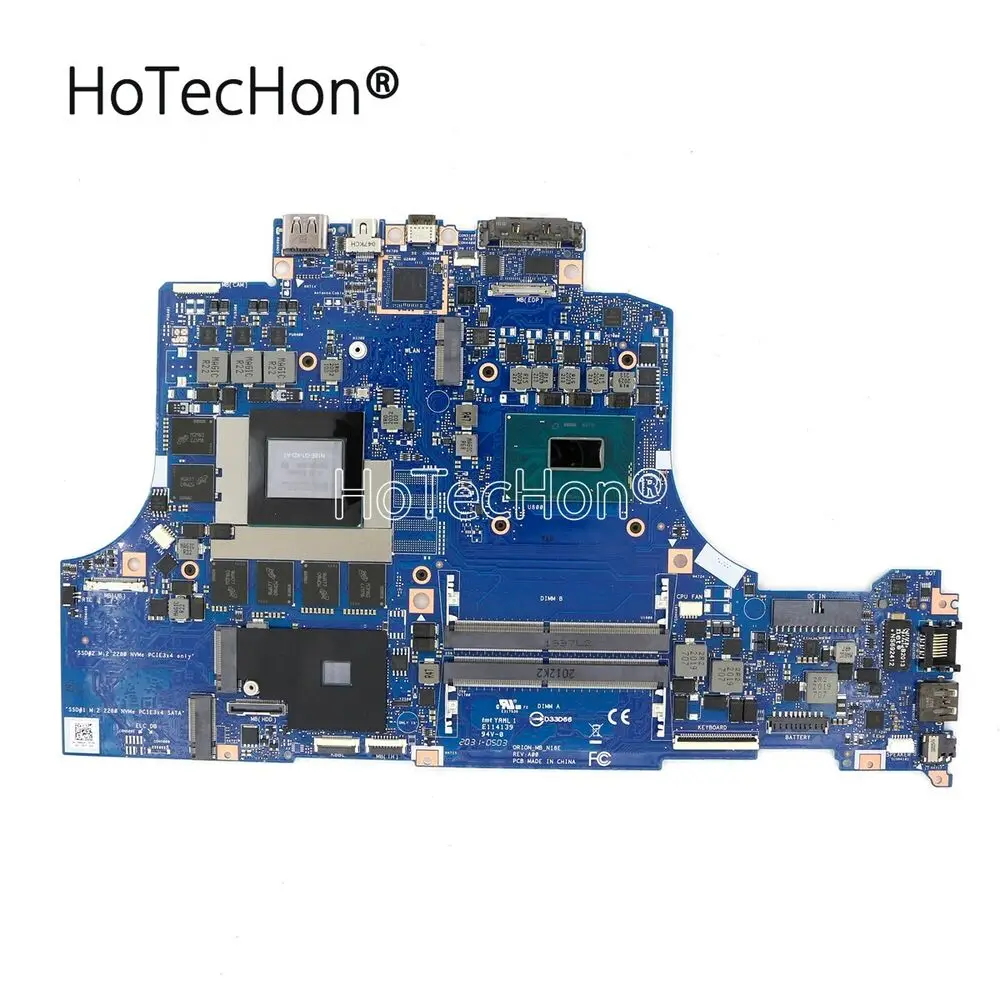 

900DH - Genuine New Laptop motherboard w/ i7-8750H + RTX 2060 for Alienware M15 / M17