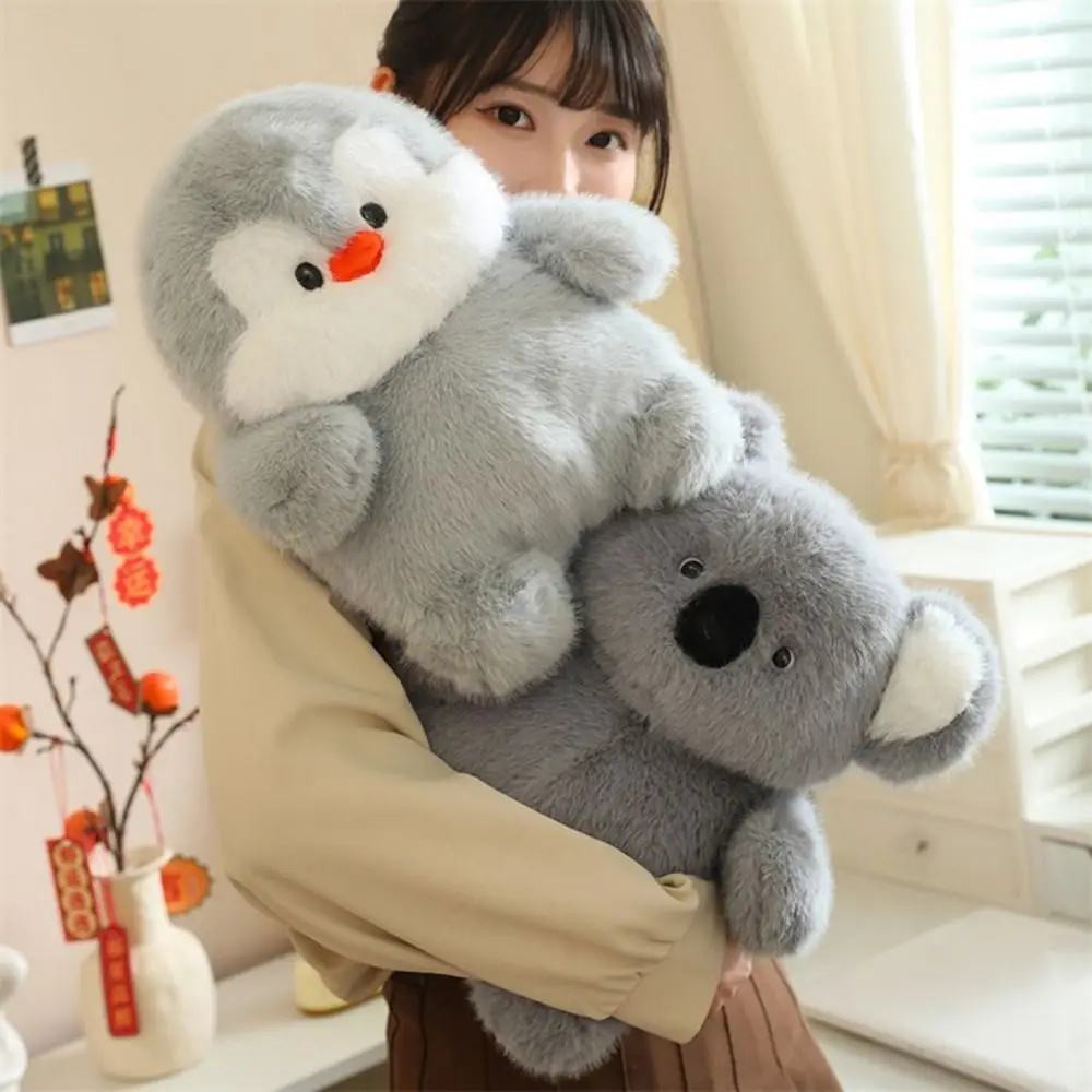 Funny Pig Koala Plush Toys Simulation Soft Penguin Animal Plush Pillow Cartoon Unique Otter Plush Doll Children