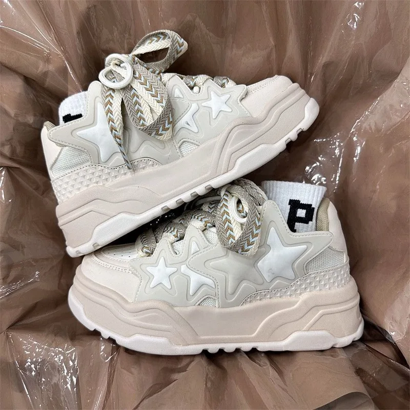 2024 New Autumn and Winter New Platform Height Increasing Comfortable Versatile Couple Casual Shoes