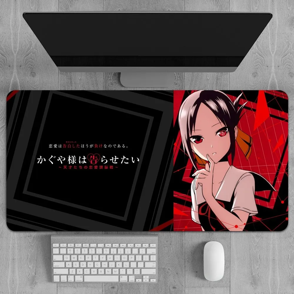 Bilibili Kaguya-sama Love is War Floor Mat Large Gaming Compute Gamer PC Keyboard Mouses Mat