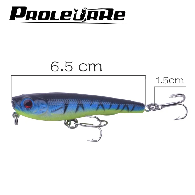 1Pc 7cm 6.7g Hard Bait Floating Crank Fishing Minnow Lures 9 Colors Plastic Fly Pesca Wobbler Crankbait Fishing Tackle