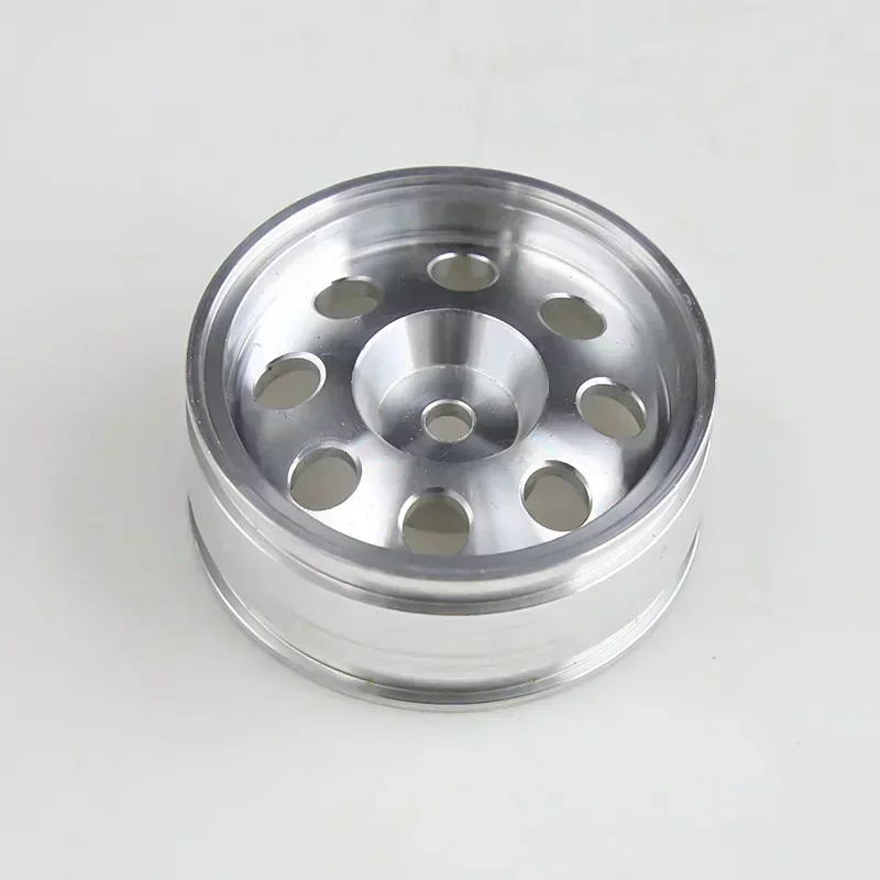 RC سيارة الجبهة والخلفية جنوط العجلات جرار مقطورة محاور العجلات ل 1/14 تاميا شاحنة جرار تسلق مقطورة سيارة البضائع #5