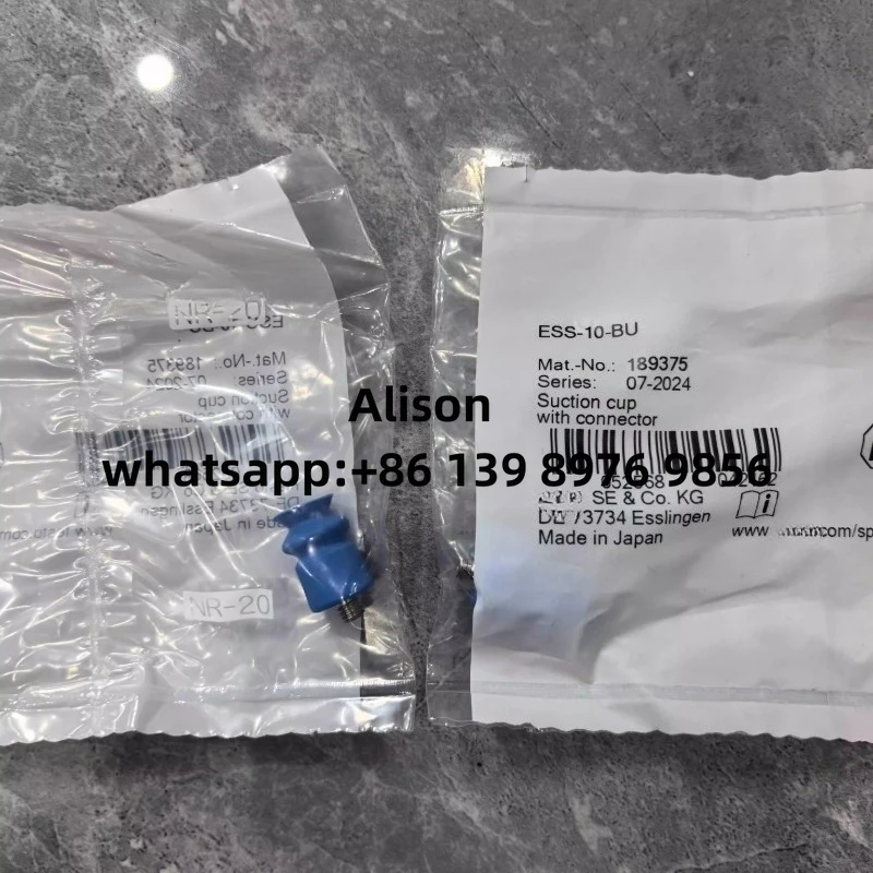 

189375 ESS-10-BU 189379 ESS-10-BU 189383 ESS-30-BU 189387 ESS-40-BU 187391 ESS-50-BU 189395 ESS-80-BU Vacuum Suction Cup