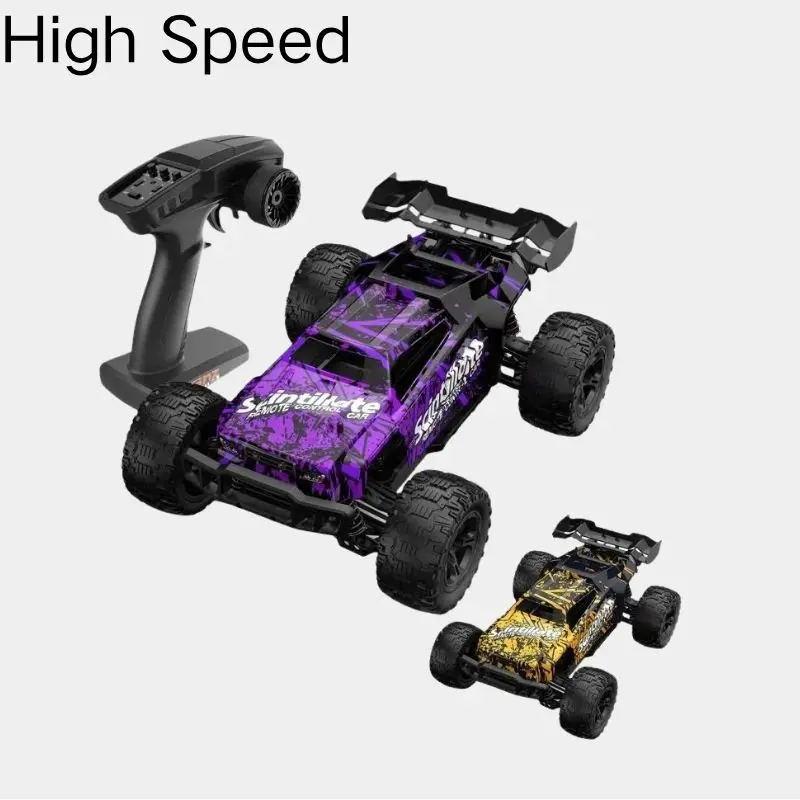 مقياس 1:10 60 كم/ساعة عالية السرعة 4WD RC Monster Truck 2.4G التحكم عن بعد على الطرق الوعرة مركبة مع ممتص الصدمات للبالغين والأطفال #1