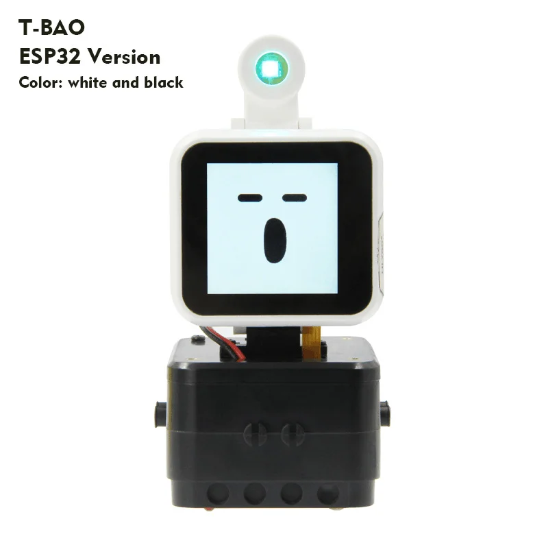 LILYGO® T-BAO ESP32 Programmable Smart Robot Car WiFi & Bluetooth T-Watch Host RGB Lights Buzzer Servo Port Lego Compatible