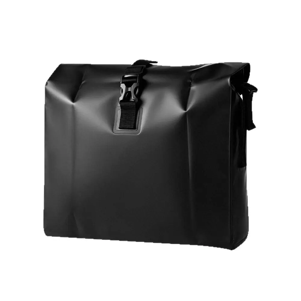 Water Resistant PVC Bike Pannier Bag Large Capacity Portable Design Bicycle Cargo Bag Hanging Style Outdoor Material
